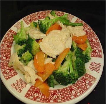 Steamed Chicken w. Broccoli