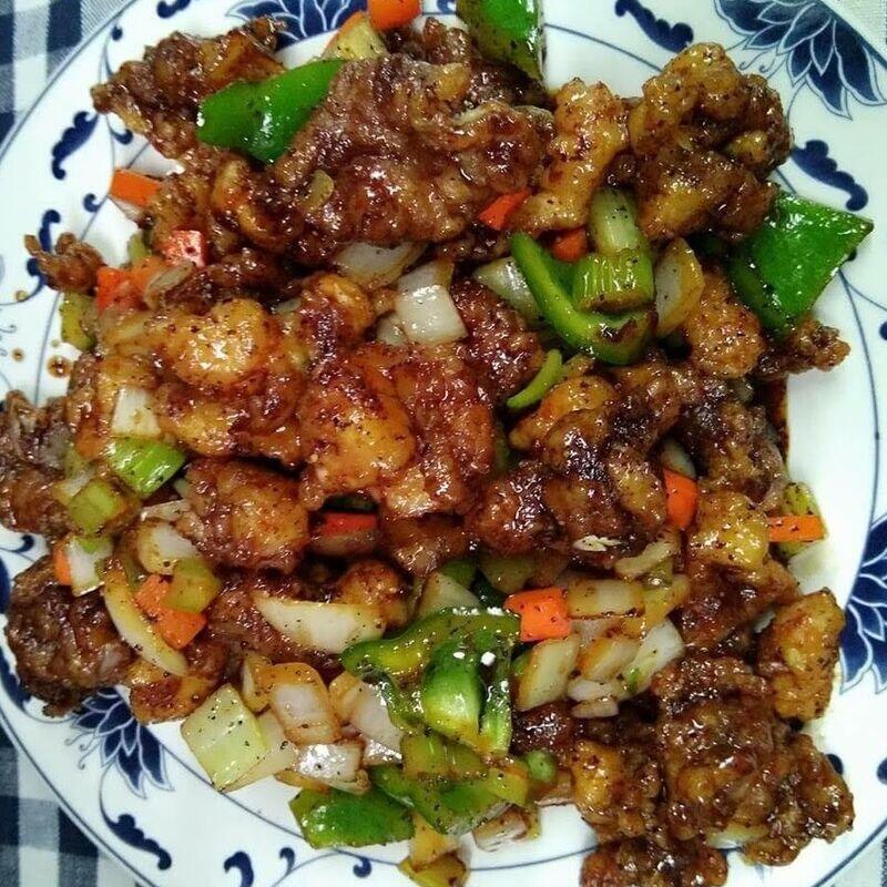 Black Pepper Chicken